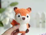 Zoo Animals No Sew Crochet Pattern, No Sew Amigurumi Crochet Patterns, Fox Crochet Pattern, Giraffe Pattern, Hedgehog Pattern - Image 3