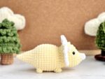 Triceratops Dinosaur No Sew Crochet Pattern, Dinosaur Jurassic World No Sew Pattern, No Sew Amigurumi Crochet Patterns - Image 4
