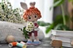 Crochet pattern for Girl- bunny doll PDF English, France amigurumi - Image 5