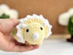Triceratops Dinosaur No Sew Crochet Pattern, Dinosaur Jurassic World No Sew Pattern, No Sew Amigurumi Crochet Patterns - Image 2