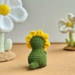 Sunflower Dinosaur No Sew Crochet Pattern, Butterfly Dinosaur Crochet Pattern, Bee-rex Crochet Pattern, No Sew Amigurumi Crochet Patterns - Image 6
