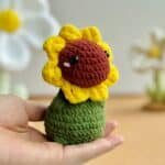Sunflower Dinosaur No Sew Crochet Pattern, Butterfly Dinosaur Crochet Pattern, Bee-rex Crochet Pattern, No Sew Amigurumi Crochet Patterns - Image 8