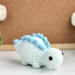 Stegosaurus Dinosaur No Sew Crochet Pattern Dinosaur Jurassic World No Sew Pattern, No Sew Amigurumi Crochet Patterns - Image 3
