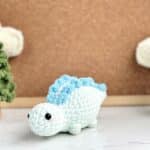 Stegosaurus Dinosaur No Sew Crochet Pattern Dinosaur Jurassic World No Sew Pattern, No Sew Amigurumi Crochet Patterns - Image 4