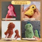 Tyrannosaurus Dinosaur No Sew Crochet Pattern Dinosaur Jurassic World No Sew Pattern, No Sew Amigurumi Crochet Patterns - Image 5
