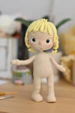 Crochet pattern for doll Fanny PDF English amigurumi - Image 6