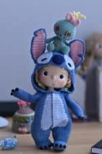 Monster Costume for Doll Fanny (Outfit only) PDF English amigurumi - Image 4