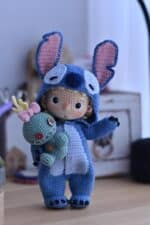 Monster Costume for Doll Fanny (Outfit only) PDF English amigurumi - Image 5