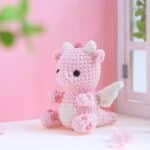 Valentine Triceratops Crochet Pattern, Dinosaur Crochet Pattern, Holiday Crochet Pattern, Valentine Pattern Tutorials - Image 7