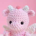 Valentine Triceratops Crochet Pattern, Dinosaur Crochet Pattern, Holiday Crochet Pattern, Valentine Pattern Tutorials - Image 6