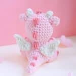 Valentine Triceratops Crochet Pattern, Dinosaur Crochet Pattern, Holiday Crochet Pattern, Valentine Pattern Tutorials - Image 3