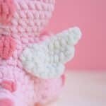 Valentine Triceratops Crochet Pattern, Dinosaur Crochet Pattern, Holiday Crochet Pattern, Valentine Pattern Tutorials - Image 2