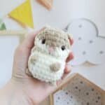 Crochet PATTERN Hamster, no sew, Amigurumi tutorial PDF in English, toy amigurumi handmade children's gift for the Christmas decor - Image 2