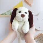 Crochet PATTERN dog, Amigurumi tutorial PDF in English, crochet puppy crochet pattern PDF Christmas gift Baby shower dog crochet pattern - Image 6
