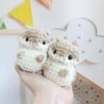 Crochet PATTERN Hamster, no sew, Amigurumi tutorial PDF in English, toy amigurumi handmade children's gift for the Christmas decor - Image 8