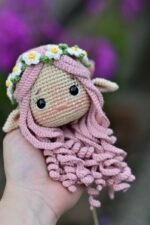 Crochet pattern for doll Fairy amigurumi PDF English - Image 2