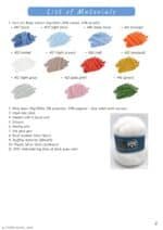 Snowman Costume for Doll Fanny (Outfit only) PDF English amigurumi - Image 9