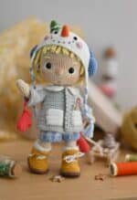 Snowman Costume for Doll Fanny (Outfit only) PDF English amigurumi - Image 6