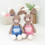 Crochet Twins Bunnies Pattern - Sleepy Bunny Amigurumi Toy - PDF Tutorial for Christmas Gift, Easter Decor, or Baby Shower Gift - Image 11