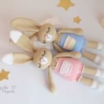 Crochet Twins Bunnies Pattern - Sleepy Bunny Amigurumi Toy - PDF Tutorial for Christmas Gift, Easter Decor, or Baby Shower Gift - Image 3