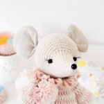 Mouse in Overalls Crochet Pattern - Amigurumi Animal Toy PDF Tutorial - Handmade Gift or Nursery Decor Idea - Image 3