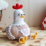 Adorable Hen Crochet Pattern - Amigurumi Chicken Toy DIY | Easter Decor Crochet PDF | Farmhouse Chicken Pattern for Spring Gifts - Image 10