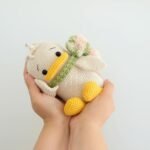 Crochet little duck, amigurumi bird crochet pattern, lovely duckling Easter decor - Image 3