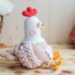 Adorable Hen Crochet Pattern - Amigurumi Chicken Toy DIY | Easter Decor Crochet PDF | Farmhouse Chicken Pattern for Spring Gifts - Image 9
