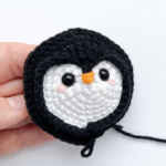 Crochet Penguin in Christmas Stocking Amigurumi Pattern Christmas Ornament Decor - Image 5