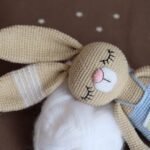 Crochet Twins Bunnies Pattern - Sleepy Bunny Amigurumi Toy - PDF Tutorial for Christmas Gift, Easter Decor, or Baby Shower Gift - Image 6