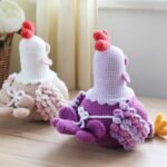 Adorable Hen Crochet Pattern - Amigurumi Chicken Toy DIY | Easter Decor Crochet PDF | Farmhouse Chicken Pattern for Spring Gifts - Image 7