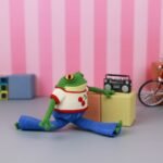 Disco style bell bottoms 70s clothing for the frog, crochet outfit pattern - Image 7