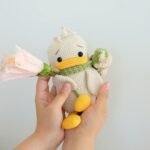 Crochet little duck, amigurumi bird crochet pattern, lovely duckling Easter decor - Image 8