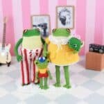 Family Outfit and Kids Crochet Pattern, PDF Amigurumi tutorial, Little Green Frog and Cute Tadpole - Image 8