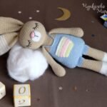 Crochet Twins Bunnies Pattern - Sleepy Bunny Amigurumi Toy - PDF Tutorial for Christmas Gift, Easter Decor, or Baby Shower Gift - Image 10