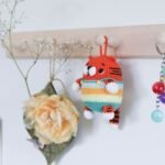 Crochet Tiger Bag Charm Pattern Tiger Keychain Amigurumi PDF - Image 10