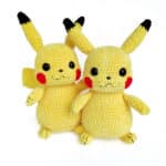 Crochet Pattern Yellow Pika Pika, CROCHET POKEMON PATTERN, Amigurumi Yellow Pokemon & Pokeball Pdf tutorial - Image 3