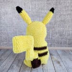 Crochet Pattern Yellow Pika Pika, CROCHET POKEMON PATTERN, Amigurumi Yellow Pokemon & Pokeball Pdf tutorial - Image 5