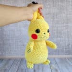Crochet Pattern Yellow Pika Pika, CROCHET POKEMON PATTERN, Amigurumi Yellow Pokemon & Pokeball Pdf tutorial - Image 6