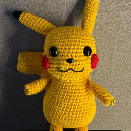 Crochet Pattern Yellow Pika Pika, CROCHET POKEMON PATTERN, Amigurumi Yellow Pokemon & Pokeball Pdf tutorial photo review