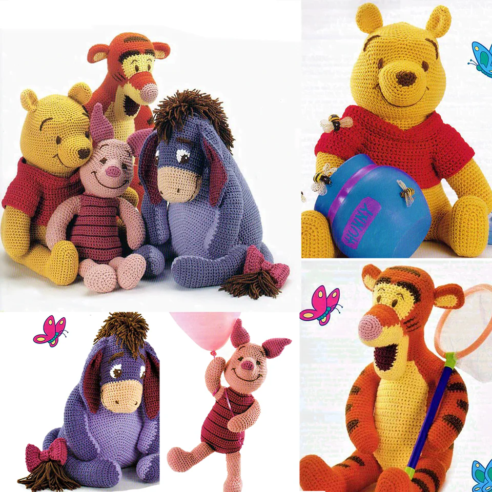 10001_510c4800-c214-40c6-a737-e51bd8752545_1024x1024@2x Winnie the Pooh and his Friends Crochet Pattern - Image 1