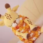 Crochet Giraffe Pajama Bag Pattern PDF: Amigurumi Safari Animal, Digital Download, Nursery Decor Gift