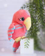 Kawaii Crochet Parrot Plush PDF Pattern: Amigurumi Bird Plushie, Digital Download (PDF File) - Image 3
