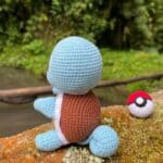 Squirtle & Working Pokeball - Pokemon Gift Crochet Amigurumi - Image 2
