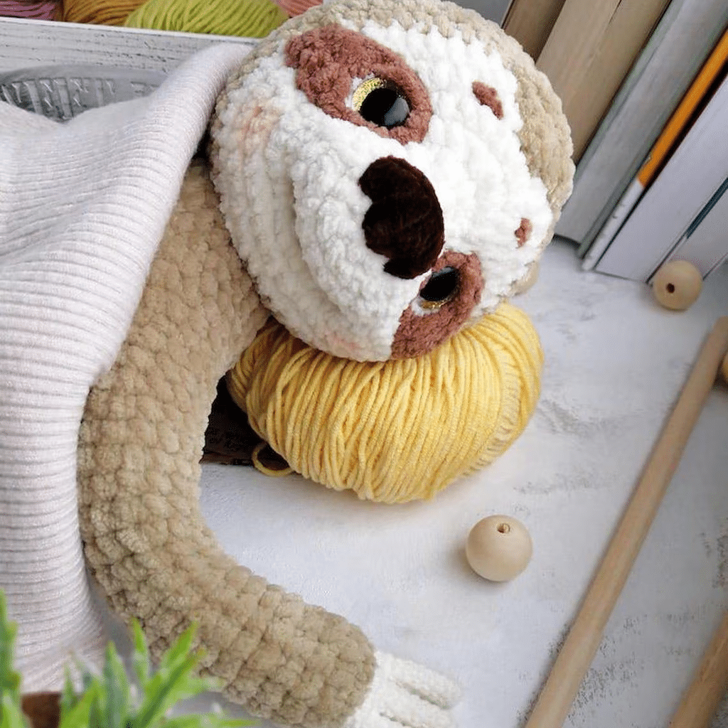 batch2_out_9 Sloth Crochet Pattern Amigurumi Sloth Cute Beginner Friendly Stuffed Animal Baby - Image 1
