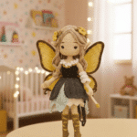 Elera the Butterfly Fairy Crochet Pattern Amigurumi Doll ( PDF Instant Download )