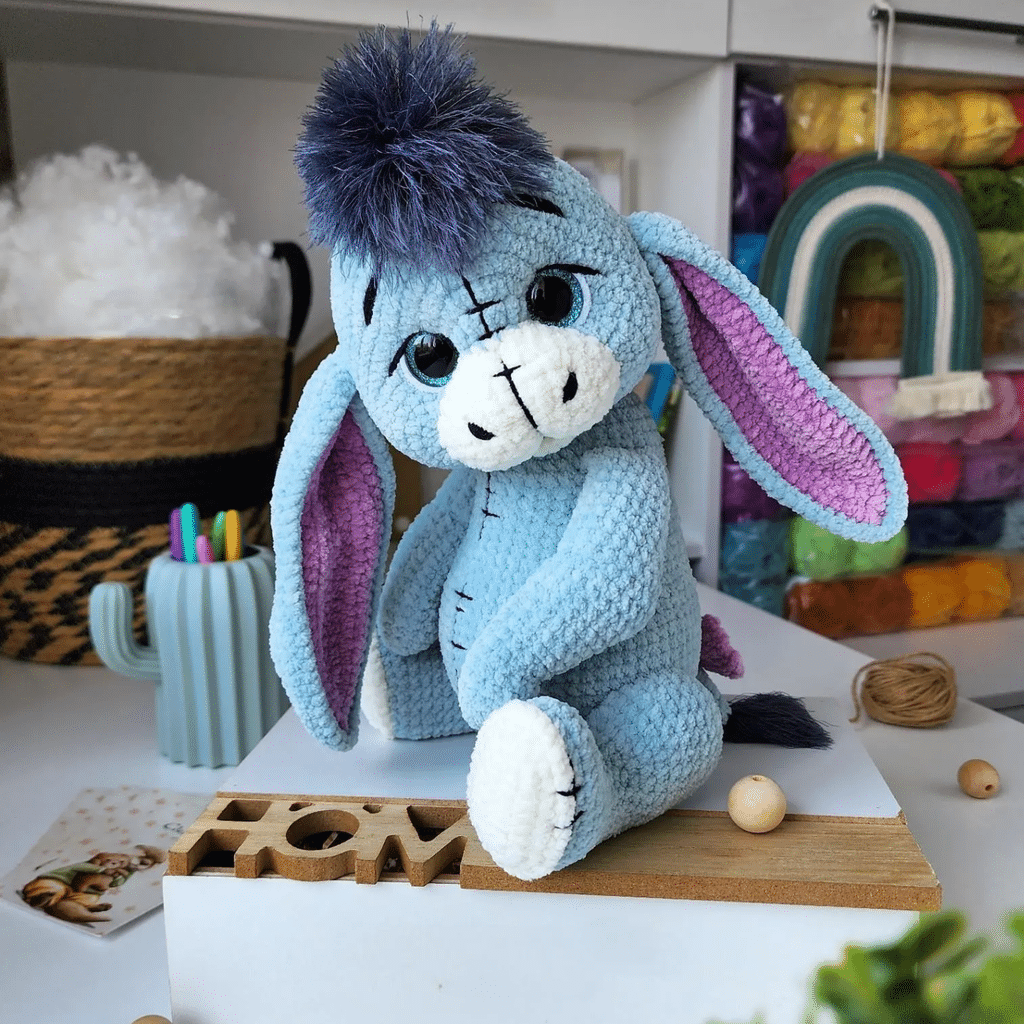 batch3_out_4 donkey crochet pattern, crochet donkey, donkey pattern, crochet pattern - Image 1