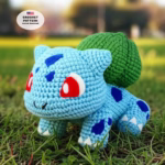 Bulbasaur Amigurumi Crochet Pattern PDF - DIY Pokemon Plush Toy Pattern for Beginners - Digital Download Cute Gift for Crochet Lovers
