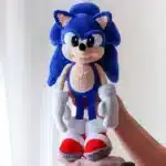 Sonic Plush Amigurumi Pattern: Instant PDF Tutorial
