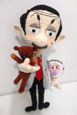 MR BEAN and teddy PATTERN amigurumi - Image 2